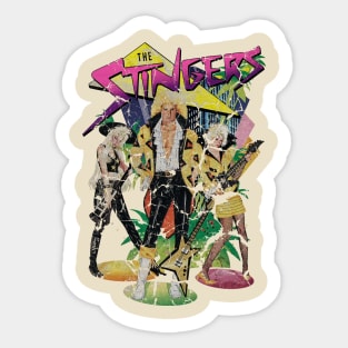 STONE TEXTURE -  Jem And The Holograms The stringers Sticker